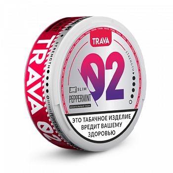 Жевательный табак TRAVA LITTLE STRONG "PEPPERMINT"