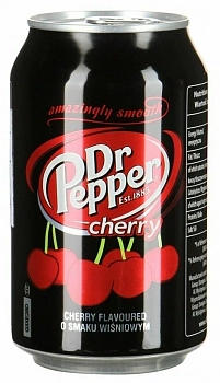 Напиток Dr. Pepper Cherry б/а 0,33л